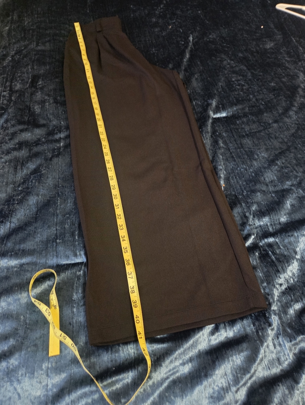 Halara Flex™ High Waisted Pocket Wide Leg Waffle Work Pants - Picture 4 of 5